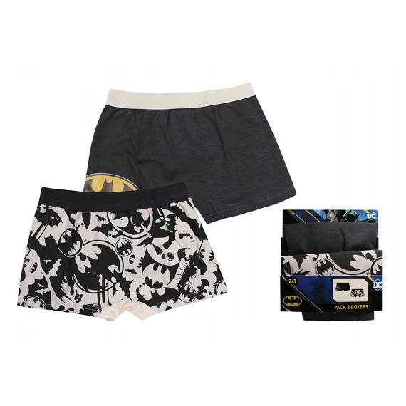 Batman Caped Crusader gyerek boxeralsó 2 darab/csomag 2 - 8 év / 92 - 128 cm