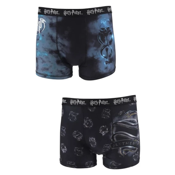 Harry Potter Death Eaters férfi boxeralsó 2 darab/csomag L