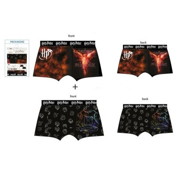 Harry Potter Phoenix férfi boxeralsó 2 darab/csomag L