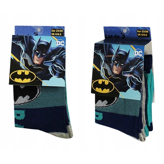 Batman Gotham Guardian gyerek zokni 23-34