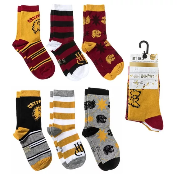 Harry Potter Gryffindor gyerek zokni 23-34