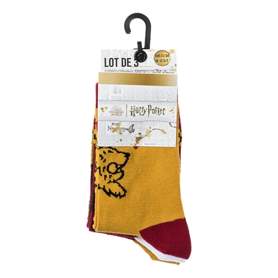 Harry Potter Gryffindor gyerek zokni 23-34