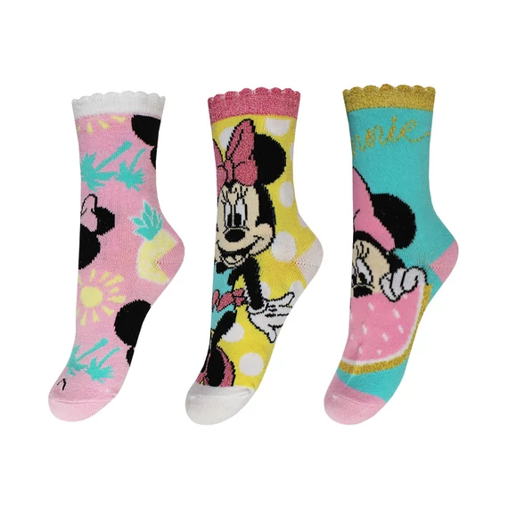 Disney Minnie Party gyerek zokni 23-34