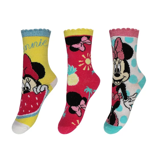 Disney Minnie Party gyerek zokni 23-34