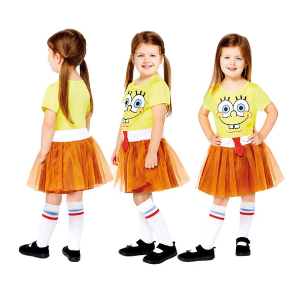 SpongyaBob Miss Sponge lány jelmez 3-4 év