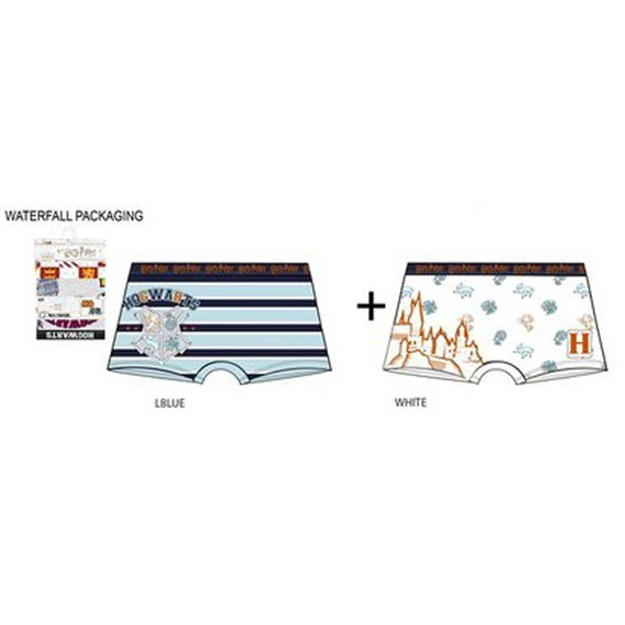 Harry Potter Castle Blue gyerek boxeralsó 2 darab/csomag 10 - 12 év / 140 - 152 cm