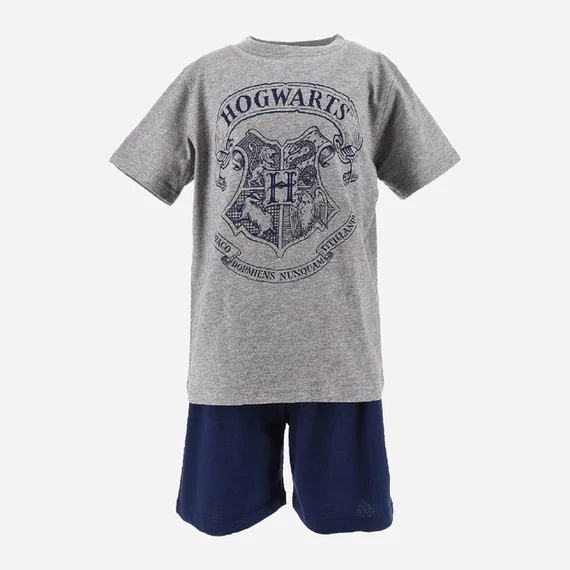 Harry Potter Hogwarts Grey gyerek rövid pizsama 6 év / 116 cm