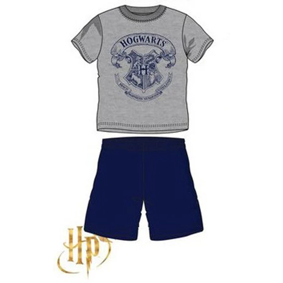 Harry Potter Hogwarts Grey gyerek rövid pizsama 6 év / 116 cm