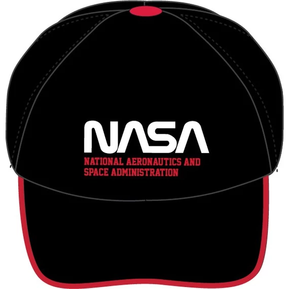 NASA Black gyerek baseball sapka 54-56 cm
