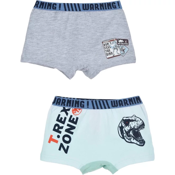 Jurassic World Zone gyerek boxeralsó 2 darab/csomag 2 - 8 év / 92 - 128 cm