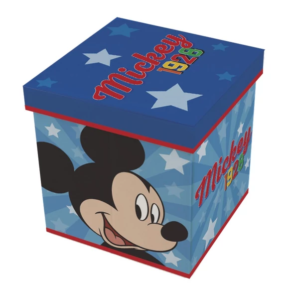 Disney Mickey Cheerful játéktároló 30×30×30 cm