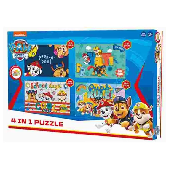 Mancs Őrjárat School Days puzzle 4 az 1-ben