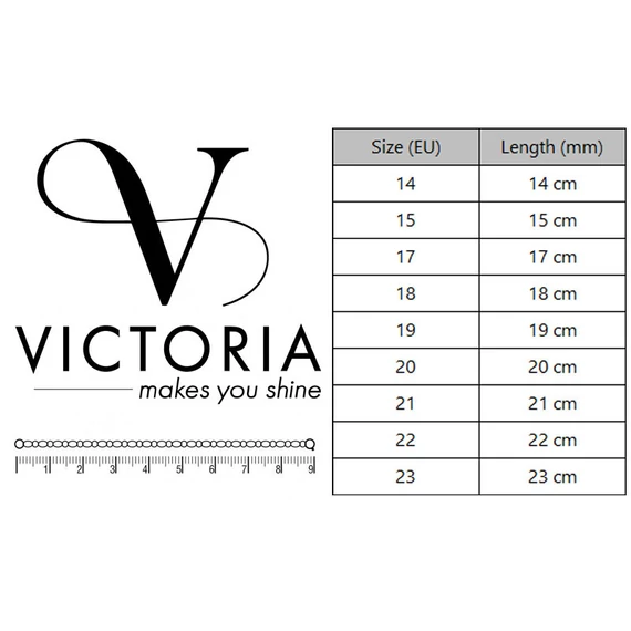 Victoria Rose gold színű kék gyöngyös karkötő