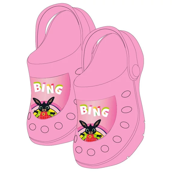 Bing Pink gyerek papucs clog 24-31