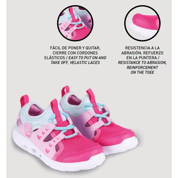 Peppa malac Heart nyári sportcipő 23
