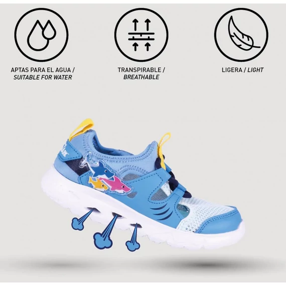 Baby Shark Team nyári sportcipő 25