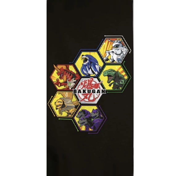 Bakugan Force Grid fürdőlepedő, strand törölköző 70x140cm
