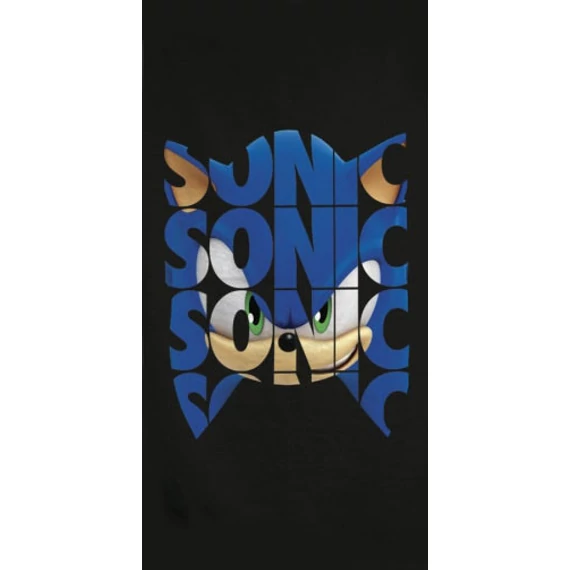 Sonic a sündisznó Blur Vision fürdőlepedő, strand törölköző 70x140cm (Fast Dry)