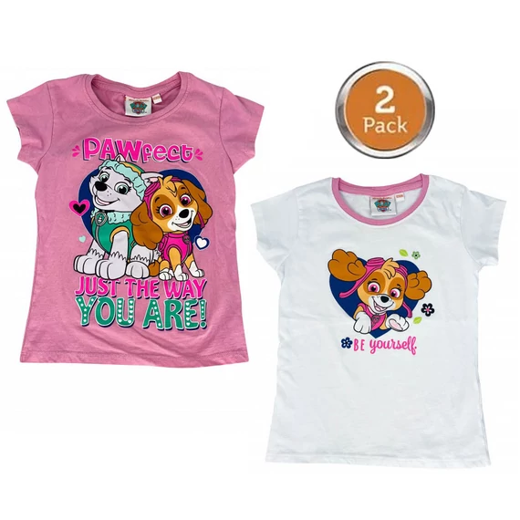 Mancs Őrjárat Be Yourself gyerek rövid póló 2 db-os szett 7 - 8 év / 122 - 128 cm