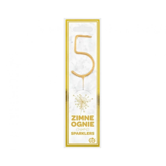 Arany Gold 5-ös csillagszóró 17 cm