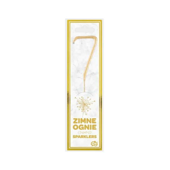 Arany Gold 7-es csillagszóró 17 cm