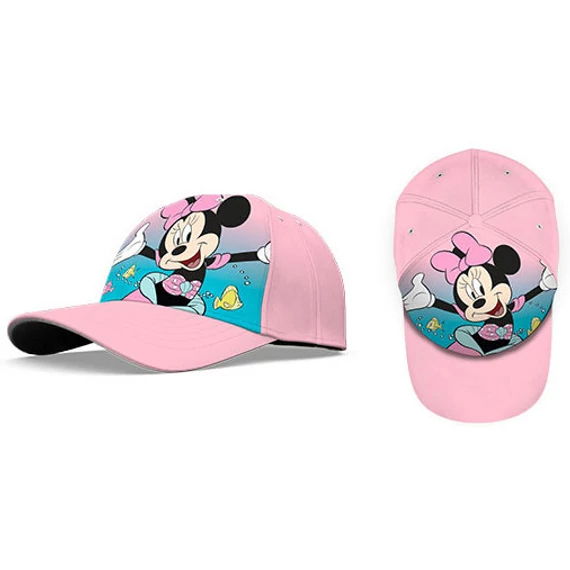 Disney Minnie Mermaid gyerek baseball sapka 52-54 cm