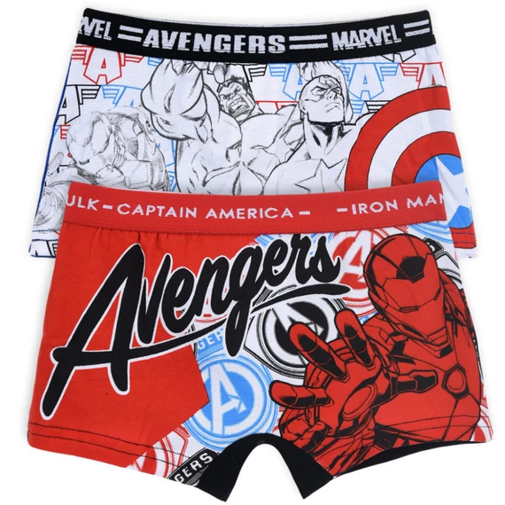 Bosszúállók Iron Man gyerek boxeralsó 2 darab/csomag 6 - 8 év / 116 - 128 cm