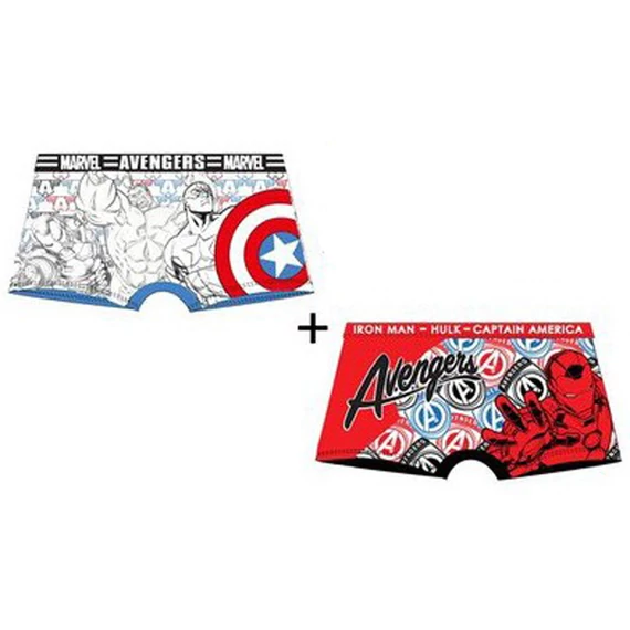 Bosszúállók Iron Man gyerek boxeralsó 2 darab/csomag 6 - 8 év / 116 - 128 cm