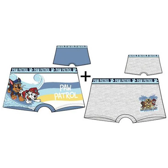 Mancs Őrjárat Surf gyerek boxeralsó 2 darab/csomag 6 - 8 év / 116 - 128 cm