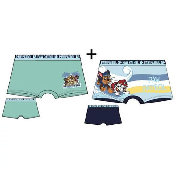Mancs Őrjárat Surfing gyerek boxeralsó 2 darab/csomag 6 - 8 év / 116 - 128 cm