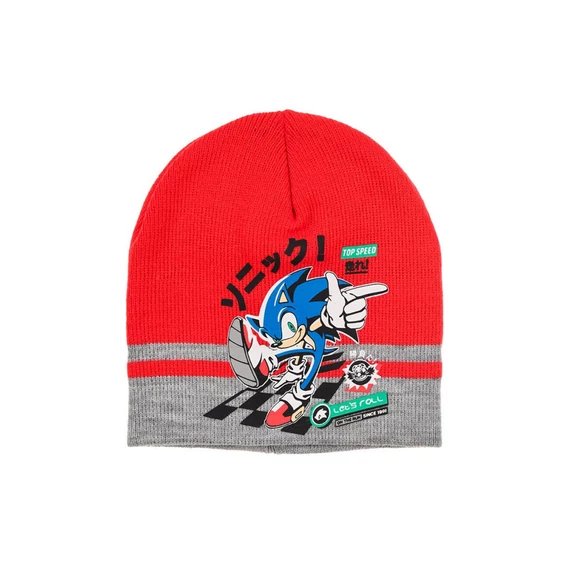 Sonic a sündisznó Let's Roll gyerek sapka 52-54 cm