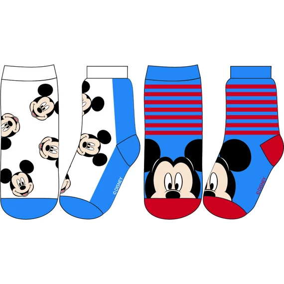 Disney Mickey Smiles & Stripes gyerek zokni 23-34