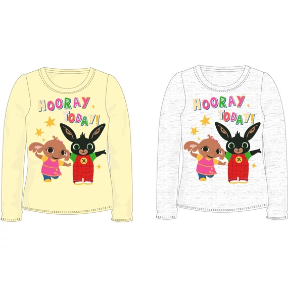 Bing Hooray gyerek hosszú ujjú póló 2 - 6 év / 92 - 116 cm