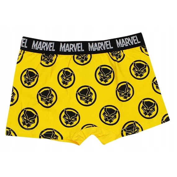 Bosszúállók Black Panther gyerek boxeralsó 2 darab/csomag 6 - 8 év / 116 - 128 cm