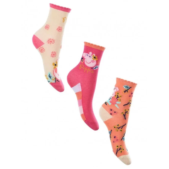 Peppa malac Flower gyerek zokni 23-34