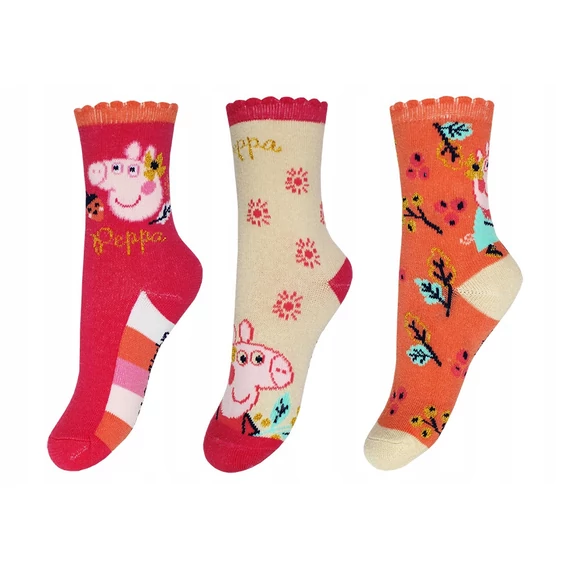 Peppa malac Flower gyerek zokni 23-34