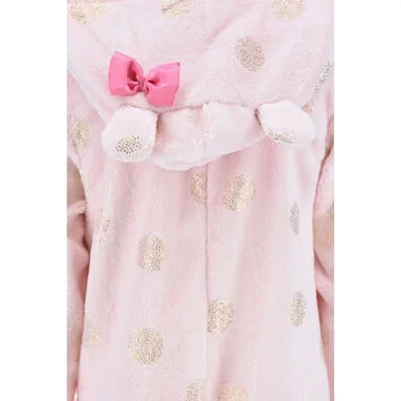 Peppa malac Pink Dots gyerek hosszú pizsama, overál 3 - 6 év / 98 - 116 cm