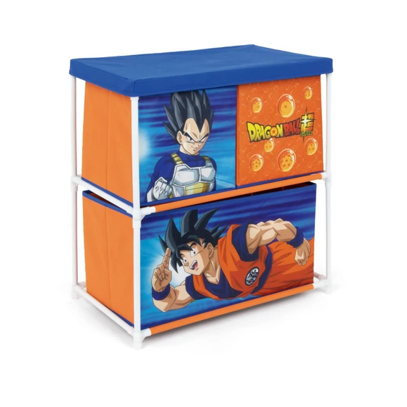 Dragon Ball Vegeta játéktároló állvány 3 rekeszes 53x30x60 cm