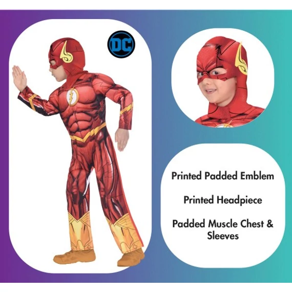 A Villám Red Lightning jelmez 4-6 év