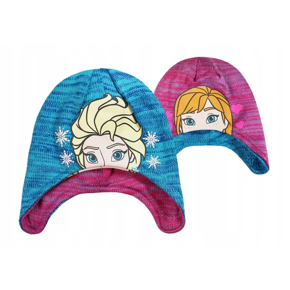 Disney Jégvarázs Sisters kifordítható gyerek sapka 52-54 cm
