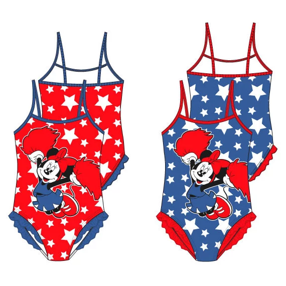 Disney Minnie Cheerleader gyerek fürdőruha, úszó 3 - 8 év / 98 - 128 cm