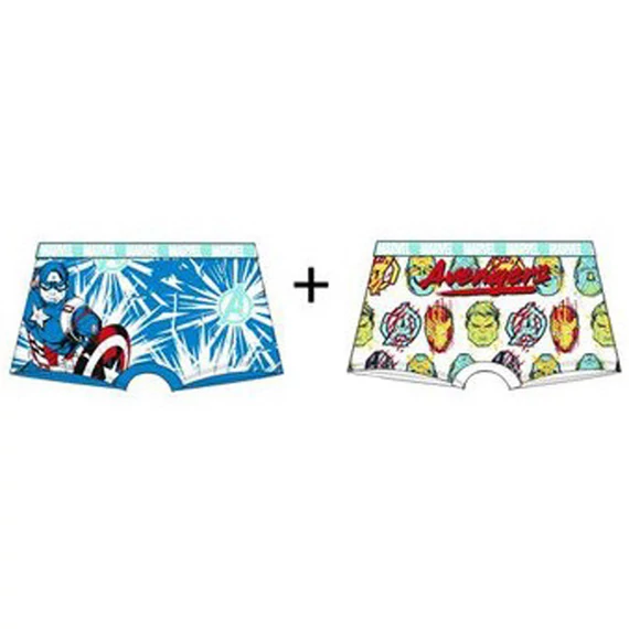 Bosszúállók Power gyerek boxeralsó 2 darab/csomag 9 - 10 év / 134 - 140 cm