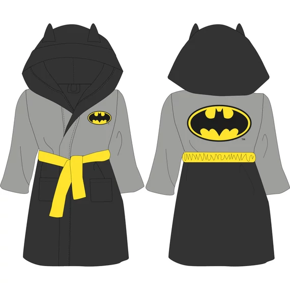 Batman Caped Crusader gyerek köntös 3 - 8 év / 98 cm - 128 cm