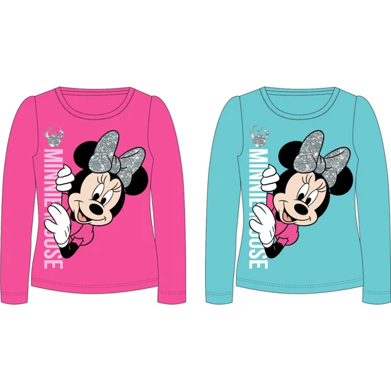 Disney Minnie Silver gyerek hosszú póló, felső 4 - 9 év / 104 - 134 cm