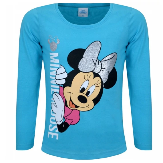 Disney Minnie Silver gyerek hosszú póló, felső 4 - 9 év / 104 - 134 cm