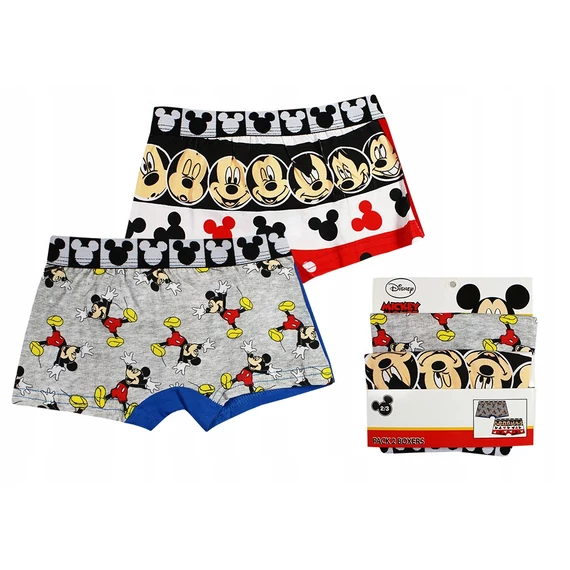 Disney Mickey gyerek boxeralsó 2 darab/csomag 6 - 8 év / 116 - 128 cm