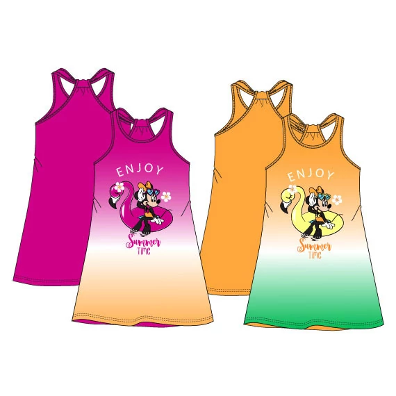 Disney Minnie Summer Time gyerek nyári ruha 3 - 8 év / 98 - 128 cm