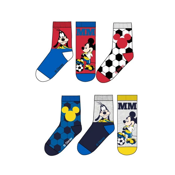 Disney Mickey Football gyerek zokni 23-34