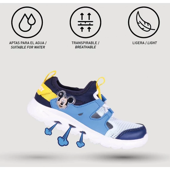 Disney Mickey Blue nyári sportcipő 25