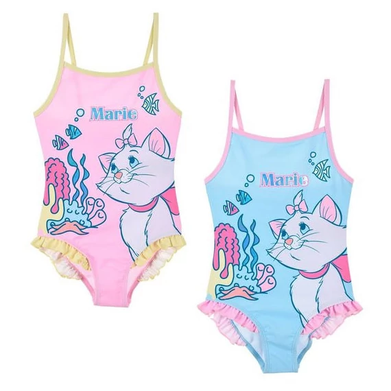 Disney Marie cica Underwater gyerek fürdőruha, úszó 3 - 6 év / 98 - 116 cm